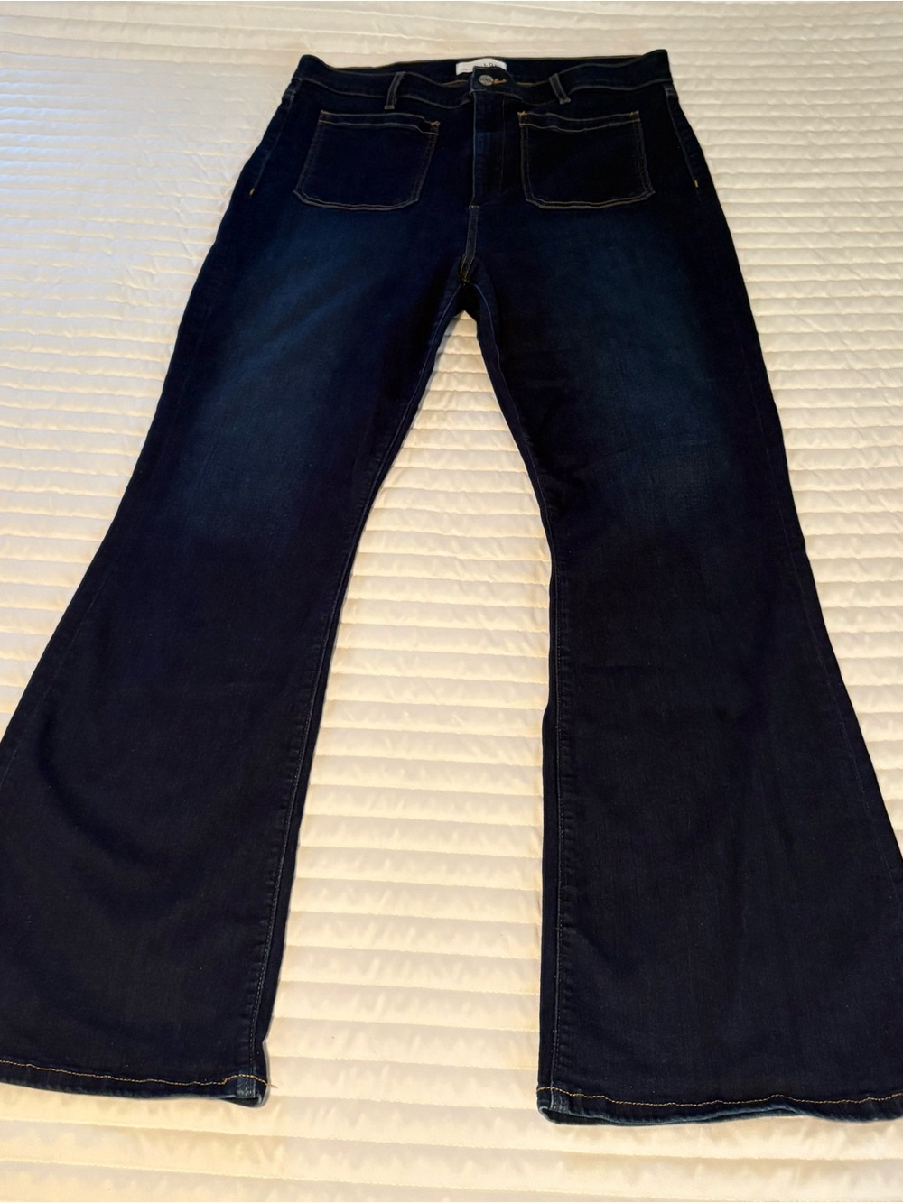 Loft Women’s Dark Blue Flare Jeans